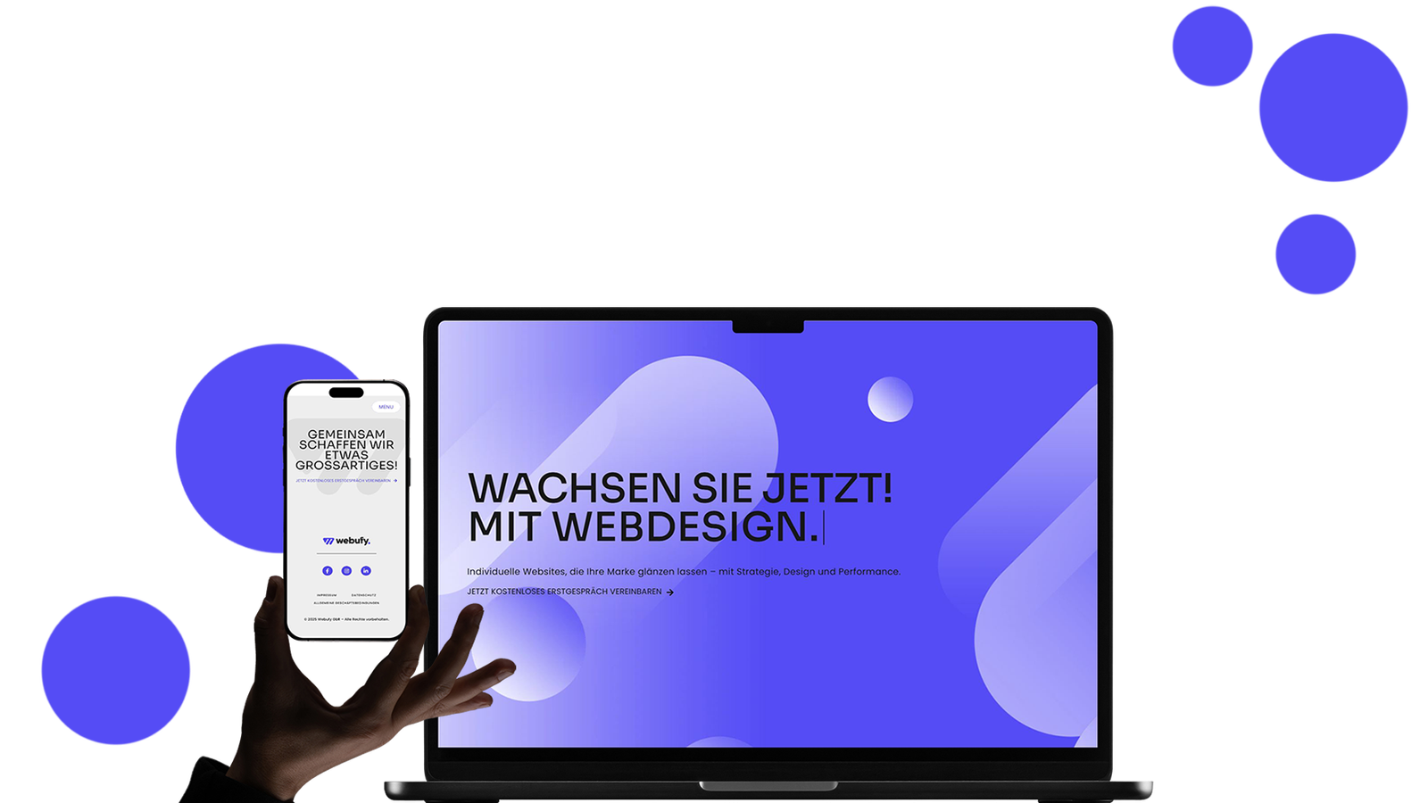 Home Webufy - Wachsen Sie jetzt mit Webdesign